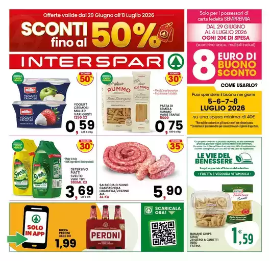 Sconti fino al 50%