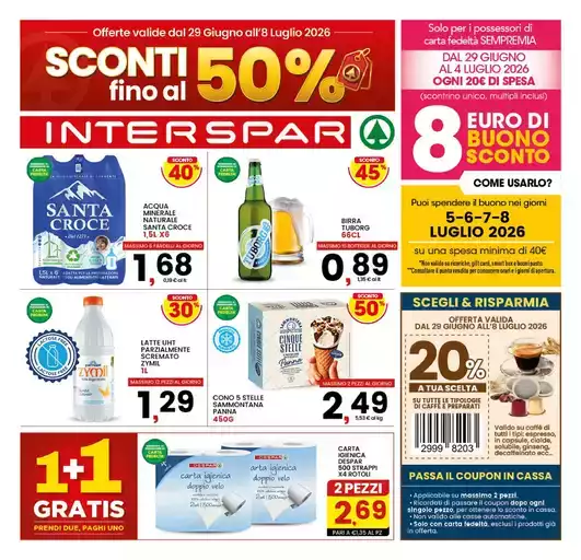 Sconti fino al 50% Sconti fino al 50%