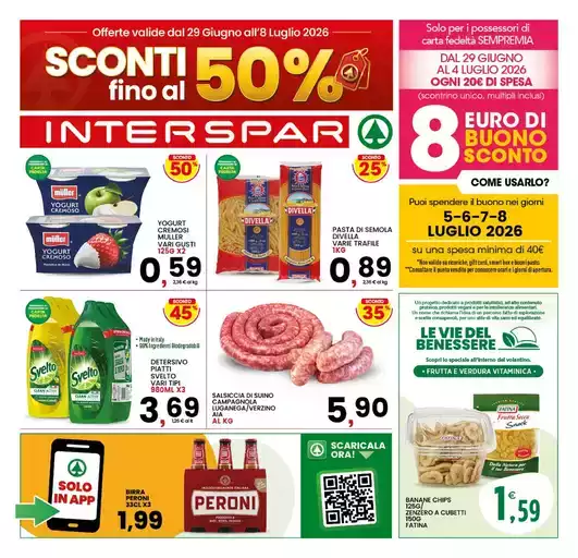 Sconti fino al 50%