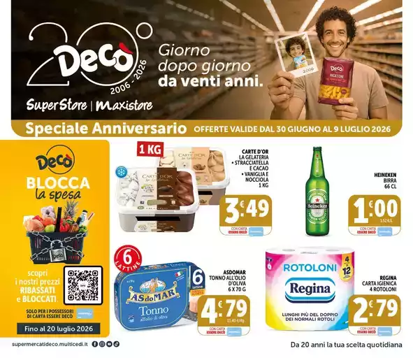Speciale anniversario