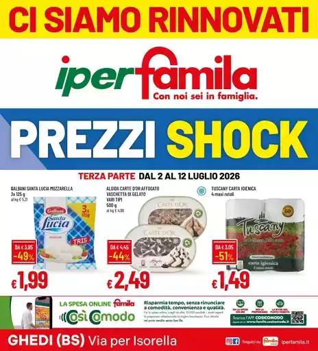 PREZZI SHOCK