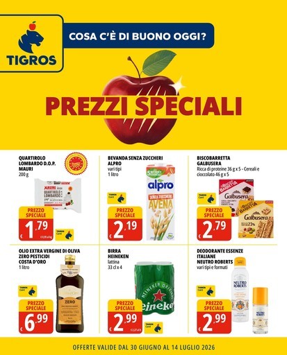 Prezzi speciali