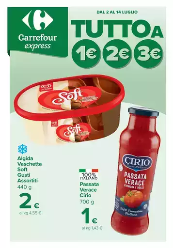 Tutto a 1 2 e 3 euro