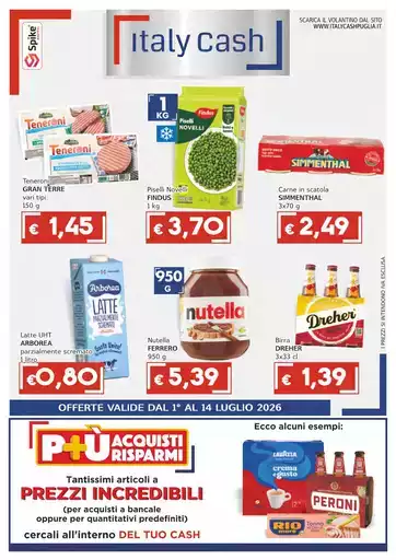 Offerte valide dal 1 al 14 luglio 2026 Offerte valide dal 1 al 14 luglio 2026