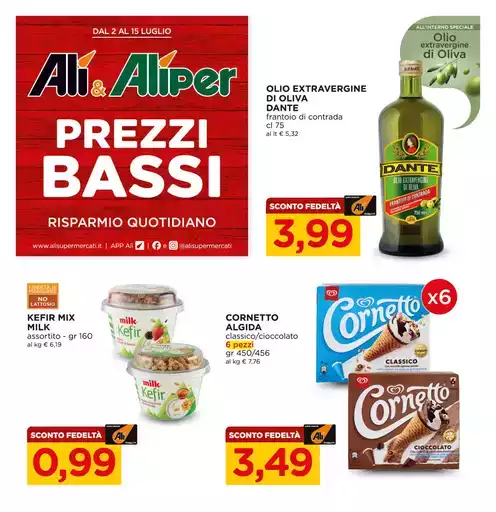 Prezzi bassi Prezzi bassi