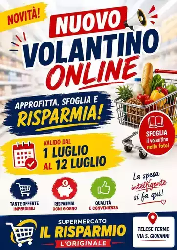 Nuovo volantino online Nuovo volantino online
