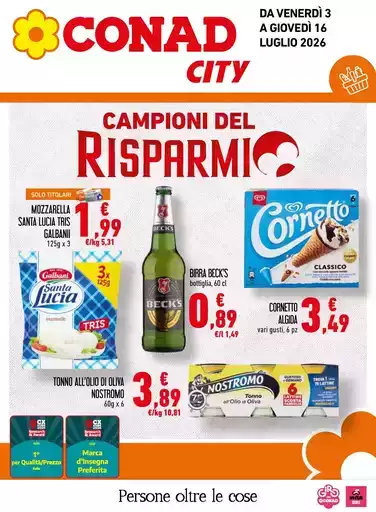 CAMPIONI DEL RISPARMIO CAMPIONI DEL RISPARMIO