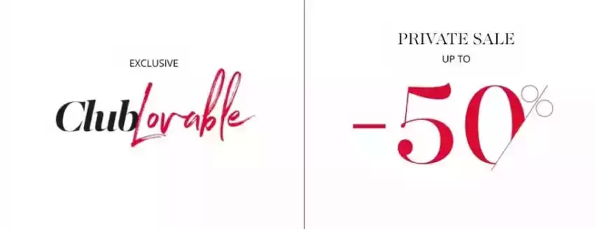 Private sale up to -50%