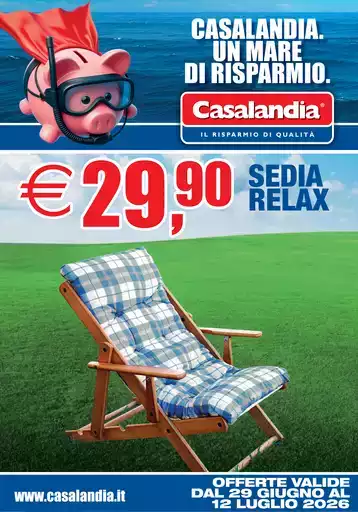 Un mare di risparmio.