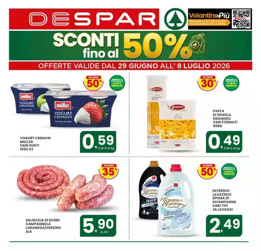 Sconti fino al 50% Sconti fino al 50%