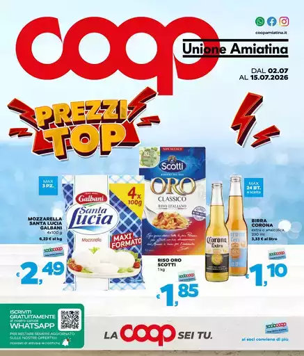 Prezzi top