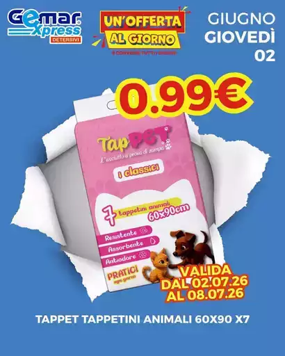 Un'offerta al giorno