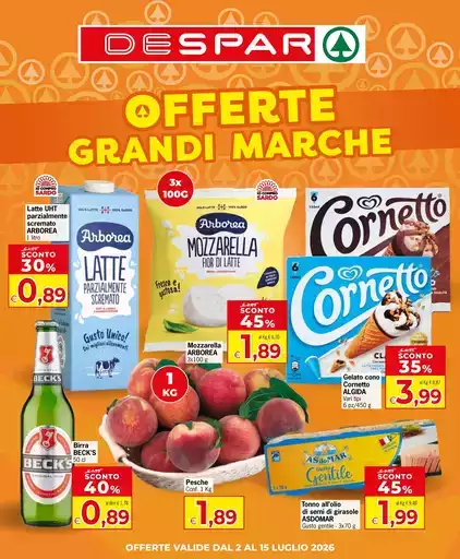 Offerte grandi marche