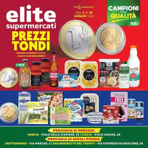 Prezzi tondi Prezzi tondi