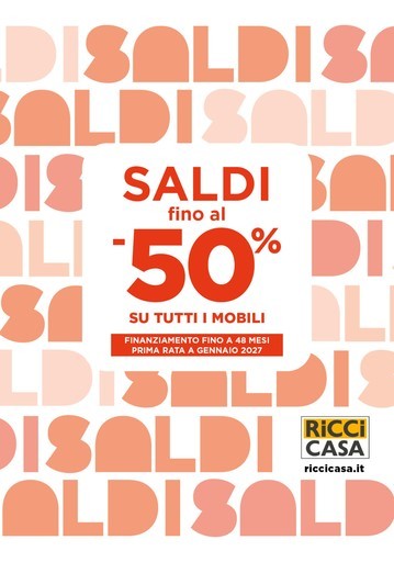 Saldi fino al 50%