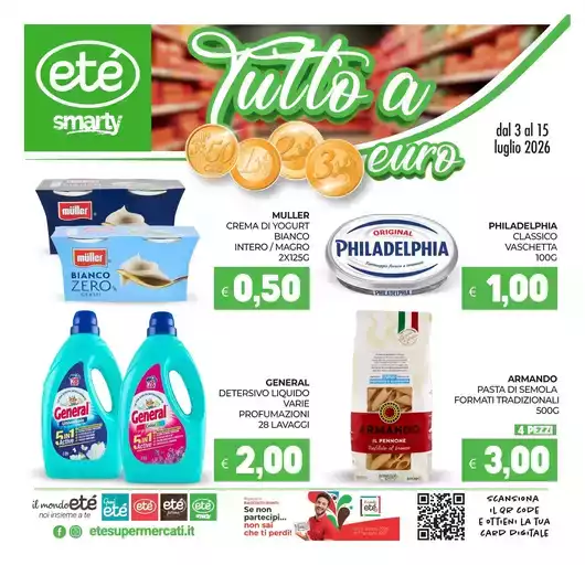 Tutto a 1-2-3 euro