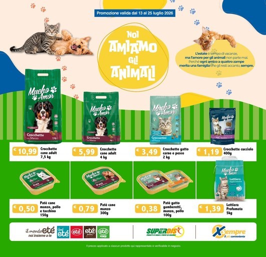 Noi amiamo gli animali