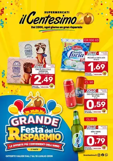 Grande festa del risparmio Grande festa del risparmio