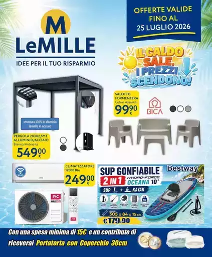 Il caldo sale i prezzi scendono!