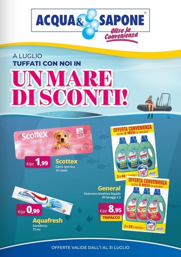 Un mare di sconti!