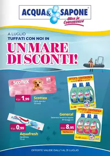 Un mare di sconti! Un mare di sconti!