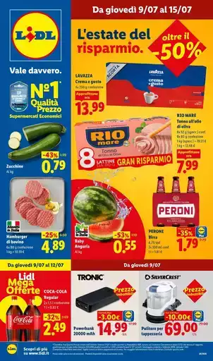 L'estate del risparmio. Oltre il -50% L'estate del risparmio. Oltre il -50%
