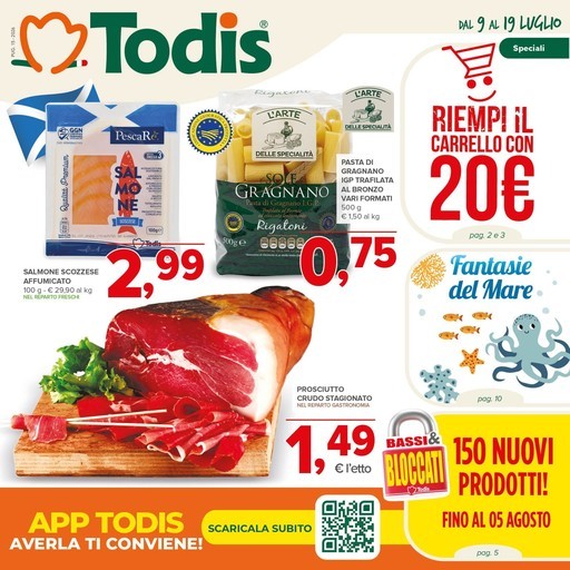 Riempi il carrello con 20 euro Riempi il carrello con 20 euro