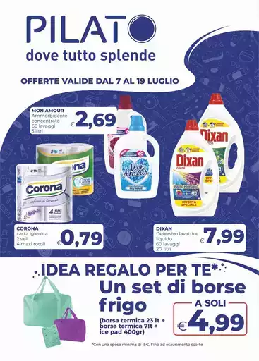 Offerte valide dal 7 al 19 luglio