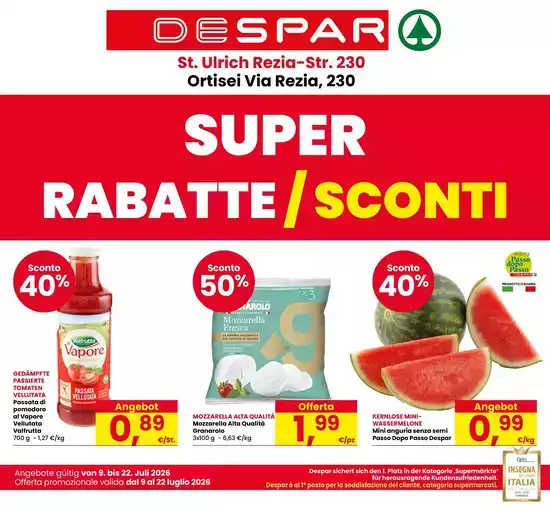 Super sconti