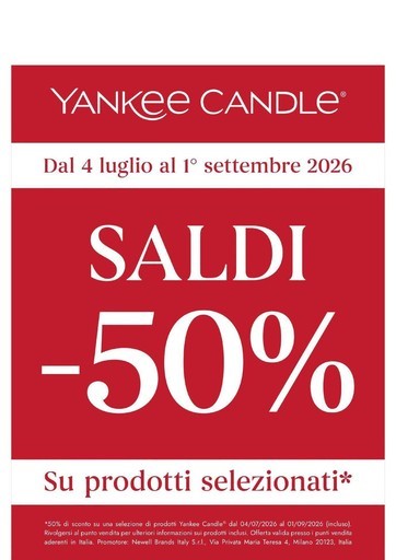 Saldi -50% Saldi -50%