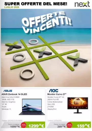 Offerte vincenti! Offerte vincenti!