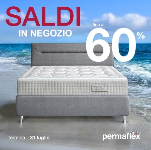 Saldi in negozio fino al 60%