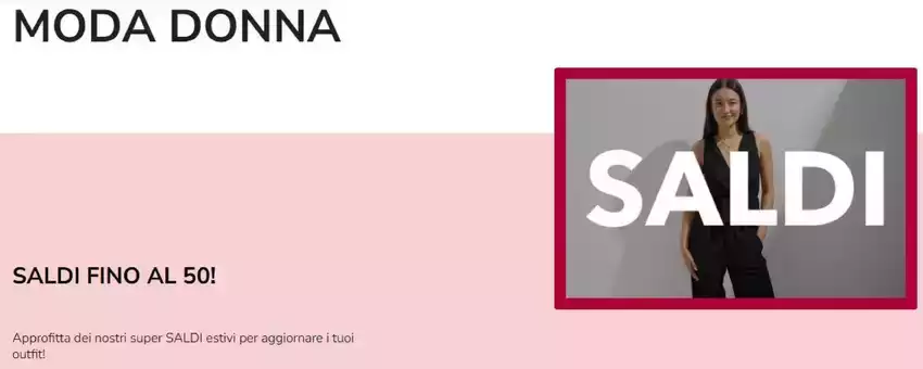 Saldi fino al 50!