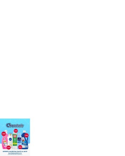 Offerte valide dal 06/07 al 18/07