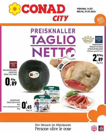 Preisknaller taglio netto Preisknaller taglio netto