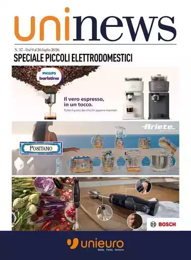 Speciale Piccoli elettrodomestici! Speciale Piccoli elettrodomestici!
