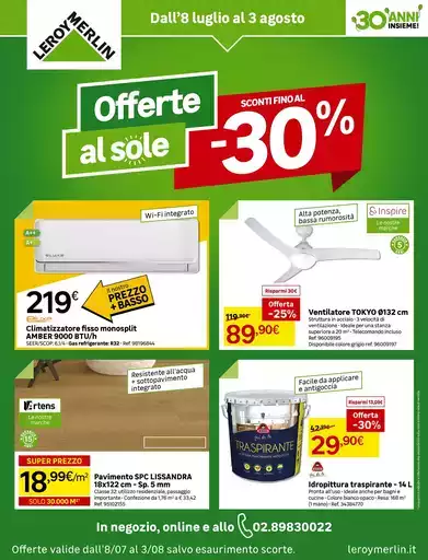 Offerte di Luglio da Leroy Merlin! Offerte di Luglio da Leroy Merlin!
