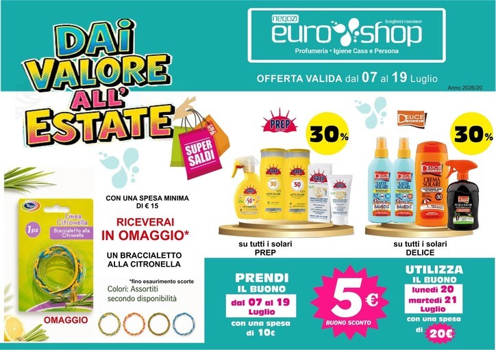 Dai valore all'estate! Dai valore all'estate!