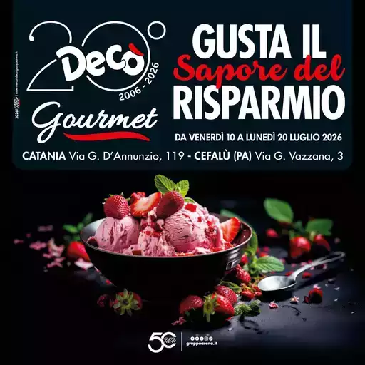 Gusta il sapore del risparmio Gusta il sapore del risparmio