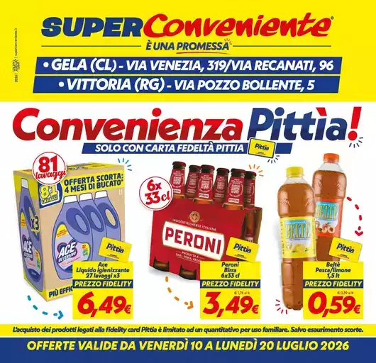 Convenienza Pittia!