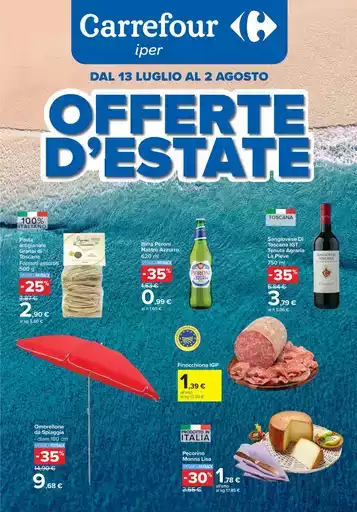 Offerte d'estate Offerte d'estate