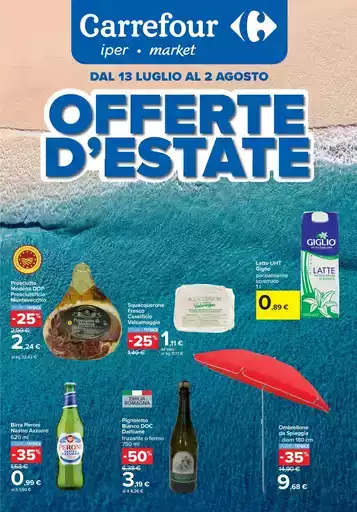 Offerte d'estate Offerte d'estate