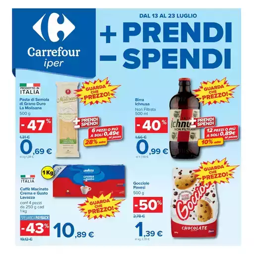 Piu prendi meno spendi Piu prendi meno spendi