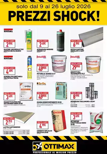 Prezzi shock! Prezzi shock!