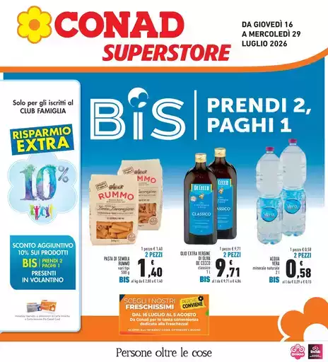 BIS prendi 2, paghi 1 BIS prendi 2, paghi 1