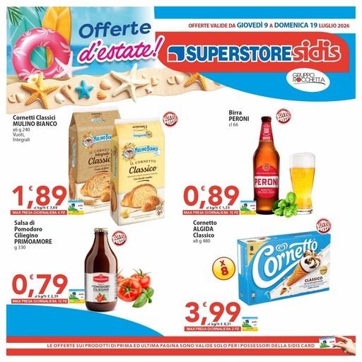 Offerte d'estate! Offerte d'estate!