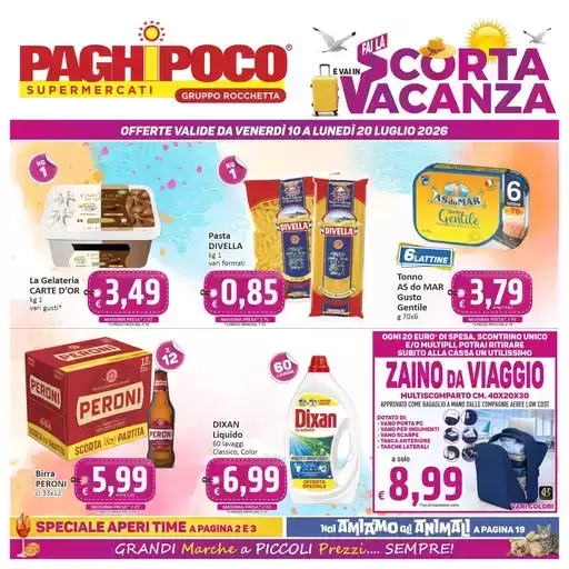 Scorta vacanza Scorta vacanza