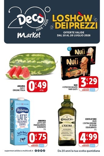 Low show dei prezzi