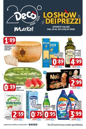 Lo show dei prezzi