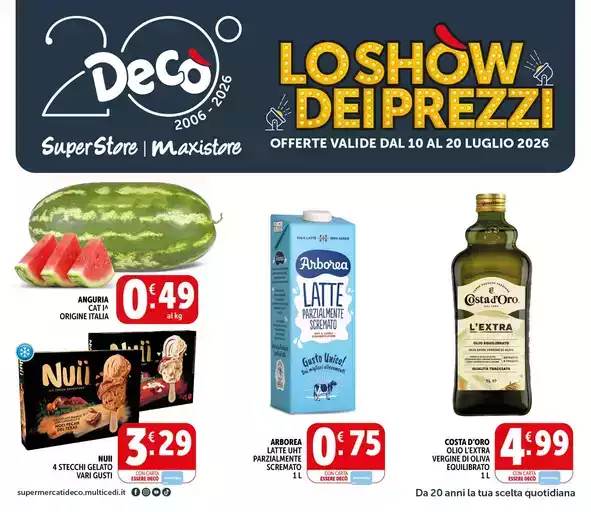 Low show dei prezzi Low show dei prezzi